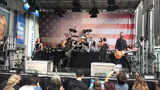 Skillet performing “Feel Invincible” in NYC