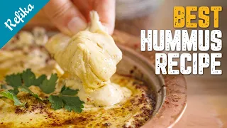 THE BEST HUMMUS Recipe You Will Ever Try! 💯 Perfect Consistency & Silky Smooth | SO EASY TO MAKE