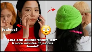 LISA AND JENNIE TOGETHER? 4 more minutes of jealous Jennie? 😳🙈 #Jenlisa