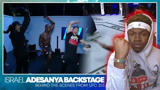 Israel Adesanya break dances next to Paulo Costa and then goes WILD in the dressing room..Reaction