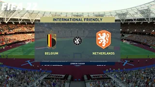 Belgium VS Netherlands | UEFA Nations League | FIFA 22 |