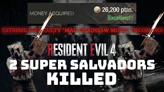Killing 2 Super Salvadors in Mad Chainsaw Mode - Resident Evil 4 Demo