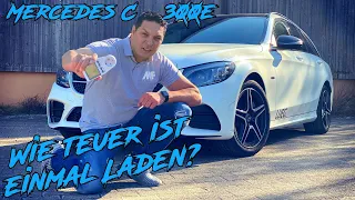 Was kostet es den Mercedes C 300 e voll zu laden?