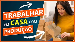 EMPRESAS QUE DÃO SERVIÇO PARA FAZER EM CASA: PRODUÇÃO POR MILHEIRO, EMBALAGENS, SACOLAS, CANETAS