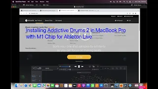 How to install Addictive Drums 2 on MacBook Pro with M1 Chip for Ableton Live?