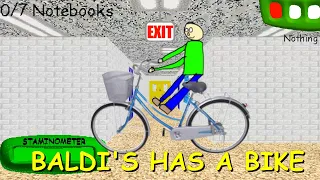 Baldi's Has a Bike - Baldi's Basics Mod