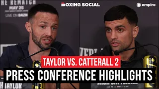 Josh Taylor vs. Jack Catterall 2 | Press Conference Highlights