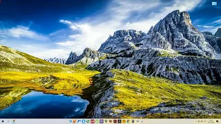 Как сделать панель задач Windows немного похожим на MacOS (без сторонних программ)