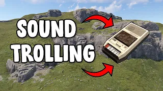 Trolling Salty Players With Sound - Rust