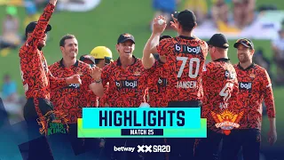 Betway SA20 | Match 25 Highlights | Joburg Super Kings v Sunrisers Eastern Cape