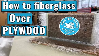 Stringer repair or replacement? -How to fiberglass stringers and over plywood-