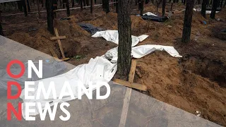 GRUESOME Mass Grave Discovered in Liberated Ukrainian City