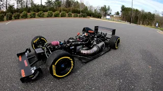 Coolest 1/5 F1 RC car full carbon fiber 70mph capable gas powered