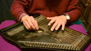 Greensleeves played on a 6 Chord-Zither