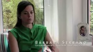 Bárbara Serrano, escuela libre El Dragón