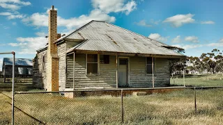 Abandoned- 2 old country farm homes/one was built in the 1860`s