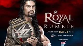 WWE Royall Rumble 2016 Kick off show.