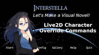 Make a Visual Novel in Unity 2023 - Episode 11 Finishing Live2D Characters