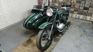 Иж 49 - обзор мотоцикла после реставрации.