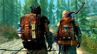 Skyrim - СУПЕР ЛЕГЕНДАРНАЯ СЛОЖНОСТЬ, ВЫЖИВАНИЕ, ПРОЗРАЧНЫЙ HUD #8