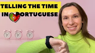 Telling the time in European Portuguese