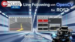 Line Following with OpenCV for ROS 2 | Robotics Developers Open Class 189