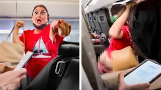 Karen Tries Peeing on a Plane After This.. (AIRPORT EDITION)