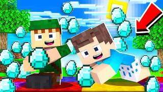 Jogamos Minecraft no Modo Bebê... (Dificuldade Super Fácil)