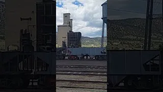 Nevada Northern Railway National Historic Landmark -panning of the yard #museum #railroad  #railway