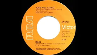 1969 Jose Feliciano - Rain (mono 45)