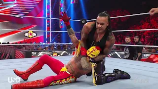 Damian Priest W/ Dominik Rhea Ripley & Finn Balor vs Rey Mysterio - WWE Raw 9/5/22 (FULL MATCH)