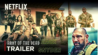 Army of the Dead | Zack Snyder | Hindi Trailer | Netflix India | Reaction Video |  Dave Bautista