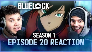 Blue Lock Episode 20 REACTION | Super Link-Up Play