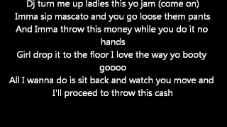 Waka Flocka Flame- No Hands (lyrics on screen)