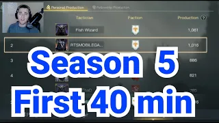 Season 5 - First 40 Minutes - LOTR: Rise to War