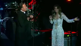 Julio Iglesias Mal Acostumado dueto Vina Calmon Gira en Brasil 2014