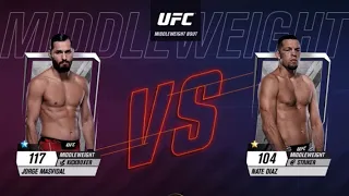UFC Mobile 2 | Jorge Masvidal vs Nate Diaz  UFC Game| Stage 1 Chapter 1 Fight Card 2| UFC Gameplay