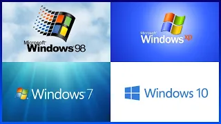 Evolution of Windows Startup Screens 1993   2020
