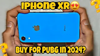 iPhone XR 😍Review & HANDCAM 2024 | BUY or NOT? | Heatup Issue 😭| iPhone XR pubg Test | PUBG Mobile❤️