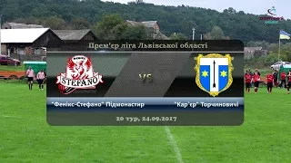 "Фенікс-Стефано" Підмонастир - "Кар`єр" Торчиновичі [Матч повністю] (Прем'єр ліга. 20 тур)