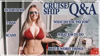 Q&A About Working On Cruise Ships. Working hours/ rules/ money/ friends etc