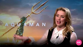 Aquaman's Amber Heard talks about playing an empowered superhero and her banter with Jason Momoa