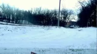 Škoda Favorit 135LS on snow