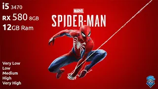 Marvel's Spider-Man | Spider Man Remastered | i5 3470 RX 580 8GB