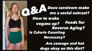 How Carnivore Impacts my Social Life, What Foods Promote Anti-Aging, How to Wake Vegans Up?