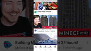 Reacting to "Building My Entire City in 24 Hours" by MrBeast Gaming| Reaction Time Episode 1