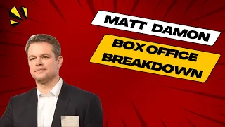 Matt Damon at the Box Office: Dive into Hits and Flops