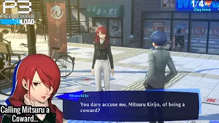 Persona 3: Reload | When You Call Mitsuru a Coward...