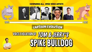 Voice Evolution of TOM & JERRY'S SPIKE BULLDOG - 77 Years Compared & Explained | CARTOON EVOLUTION