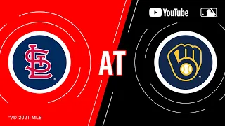 Cardinals at Brewers | MLB Game of the Week Live on YouTube